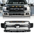 thumbnail image 1 of AMERICAN MODIFIED Raptor Style Mesh Grille for 18-20 Ford F150, Matte Black, 1 of 13