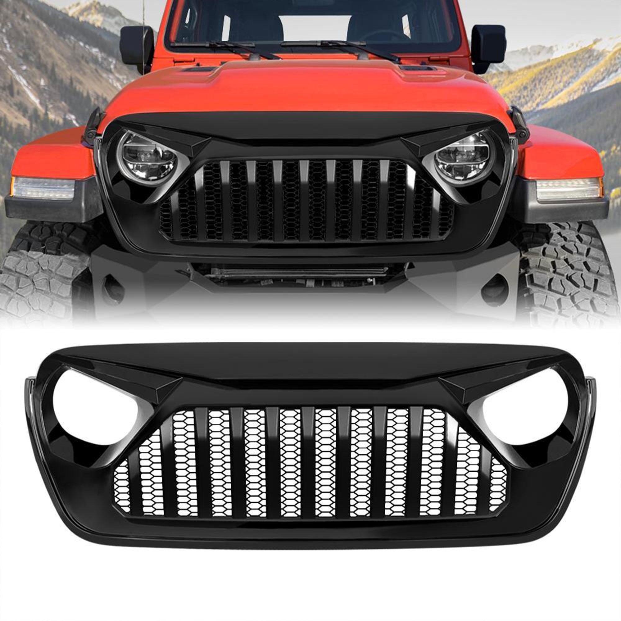 AMERICAN MODIFIED Vader Grille for 2018+ Wrangler JL & 2020+ Gladiator JT