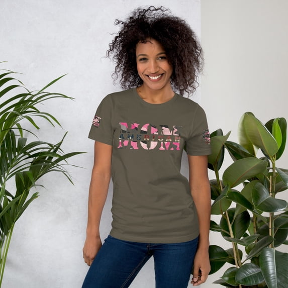 AMERICAN MOM t-shirt (Army, XL)