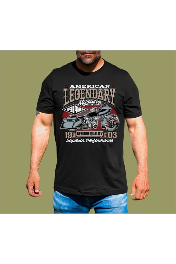 AMERICAN MOTORCYCLES T-SHIRT