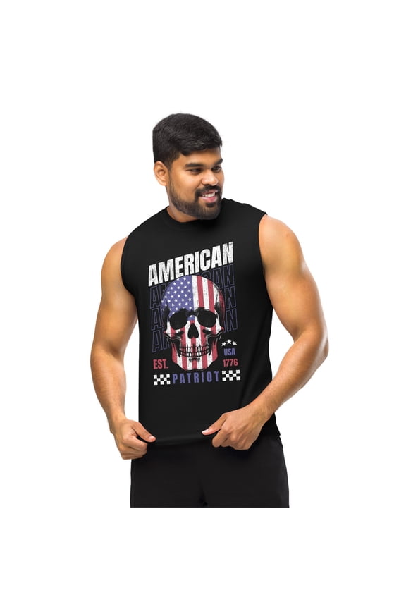 AMERICAN PATRIOT Muscle Shirt (L)