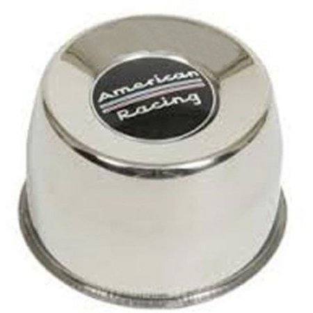 AR Chrome Center Hub Cap Push-Thru Dome 4.25" fits 5x5.5 6x5.5 Bolt Patterns