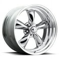 thumbnail image 1 of AMERICAN RACING VINTAGE VN405 CUSTOM TORQ THRUST 17X7 BLANK XXET 83.06CB TWO-PIECE CHROME POLISHED BARREL WHEEL, 1 of 1