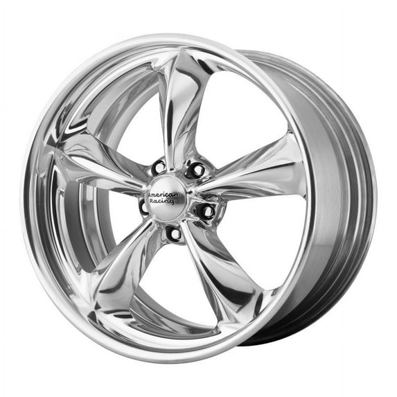 AMERICAN RACING VINTAGE VN425 TORQ THRUST SL 18X10 BLANK XXET 72.6CB POLISHED WHEEL