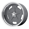 thumbnail image 1 of AMERICAN RACING VINTAGE VN470 SALT FLAT 17X8 5X114.3 19ET 72.6CB MAG GRAY CENTER POLISHED BARREL WHEEL, 1 of 2