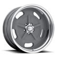 thumbnail image 1 of AMERICAN RACING VINTAGE VN470 SALT FLAT 20X8 BLANK XXET 83.06CB MAG GRAY CENTER POLISHED BARREL WHEEL, 1 of 1