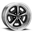 thumbnail image 1 of AMERICAN RACING VINTAGE VN500 17X9.5 BLANK XXET 72.6CB TWO-PIECE GLOSS BLACK POLISHED CENTER & BARREL WHEEL, 1 of 1