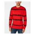 thumbnail image 1 of AMERICAN RAG Mens Red Lightweight, Color Block Crew Neck Shirt S, 1 of 4