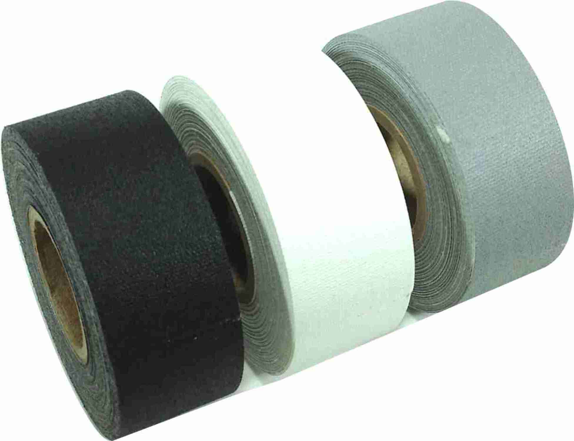 AMERICAN RECORDER 1" x 8 YARDS MINI ROLL GAFFERS TAPE - SOLID COLORS - 3 Pack