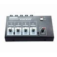 thumbnail image 1 of AMERICAN RECORDER 4 Channel, Battery Powered Mini Mixer, 1 of 3
