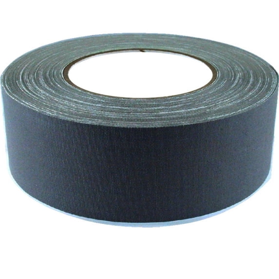 AMERICAN RECORDER 4" x 55 YARDS FULL ROLL GAFFERS TAPE - BLACK