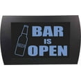 thumbnail image 1 of AMERICAN RECORDER - "BAR IS OPEN" (Beer Bottle) LED Lighted Sign, 1 of 5
