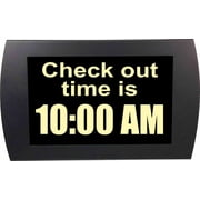 AMERICAN RECORDER - CHECK OUT TIME LED Lighted Sign