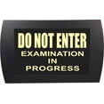 thumbnail image 1 of AMERICAN RECORDER - "Do Not Enter Examination in Progress" LED Lighted Sign, 1 of 5
