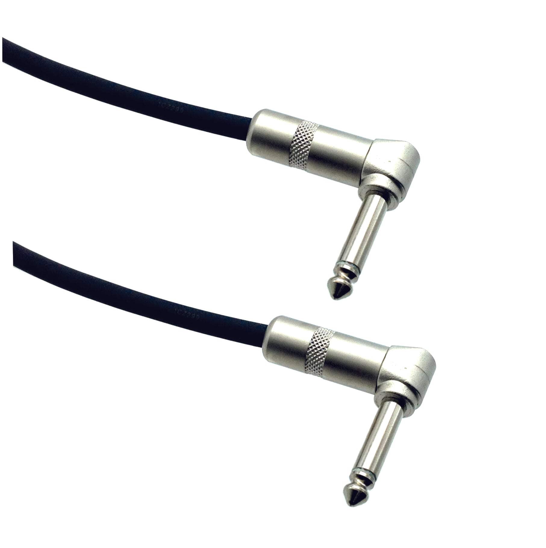 AMERICAN RECORDER High Performance Guitar Cable - 1/4" Right Angle to Right Angle
