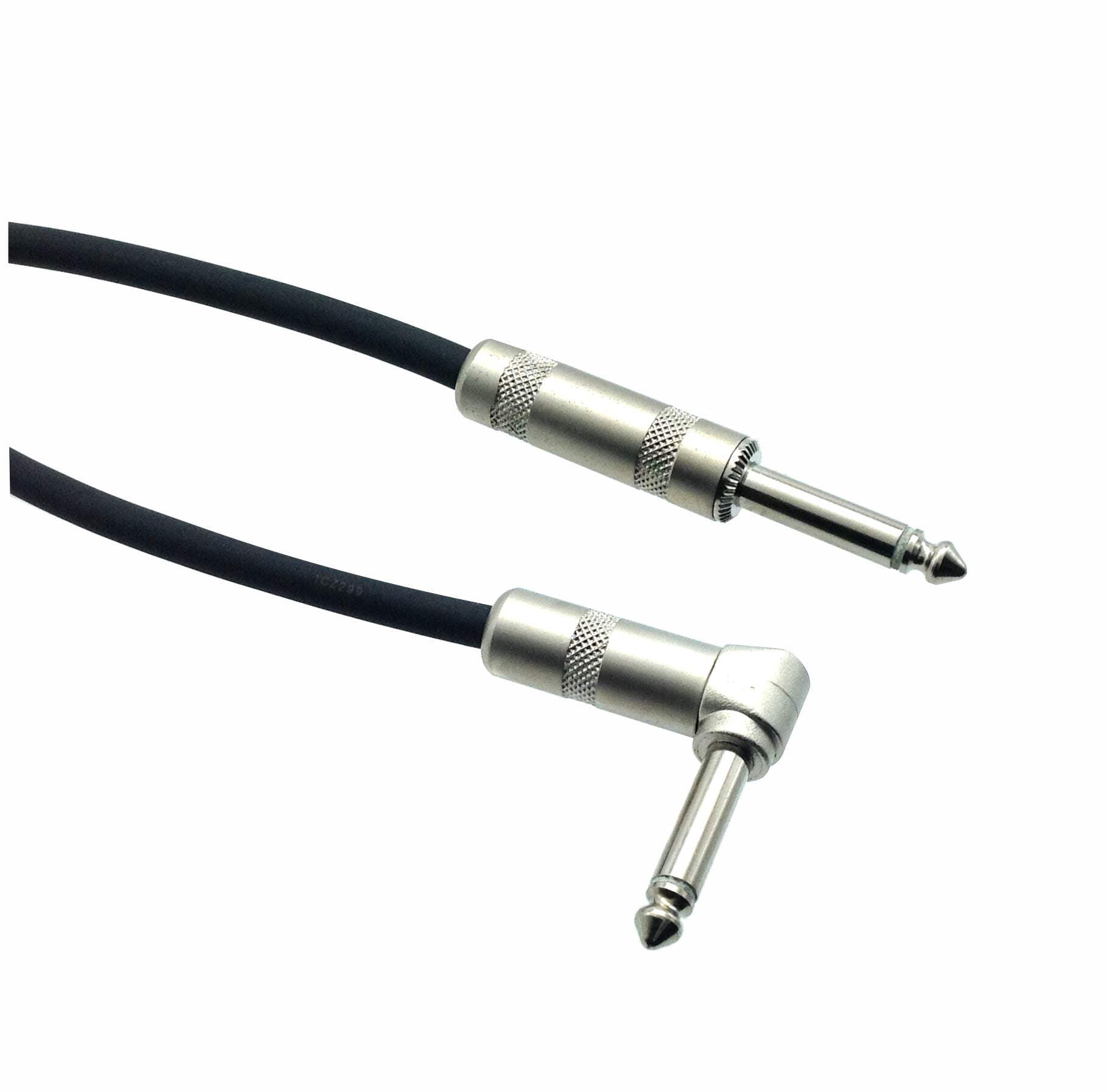 AMERICAN RECORDER High Performance Guitar Cable - 1/4" Straight to Right Angle