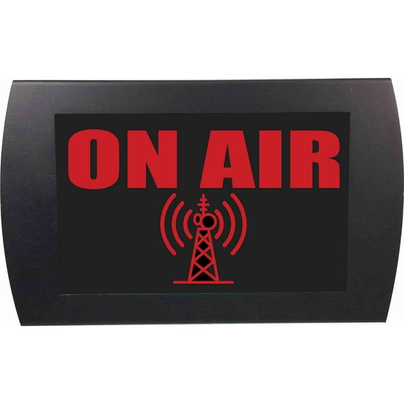 AMERICAN RECORDER - "ON AIR" LED Lighted Sign