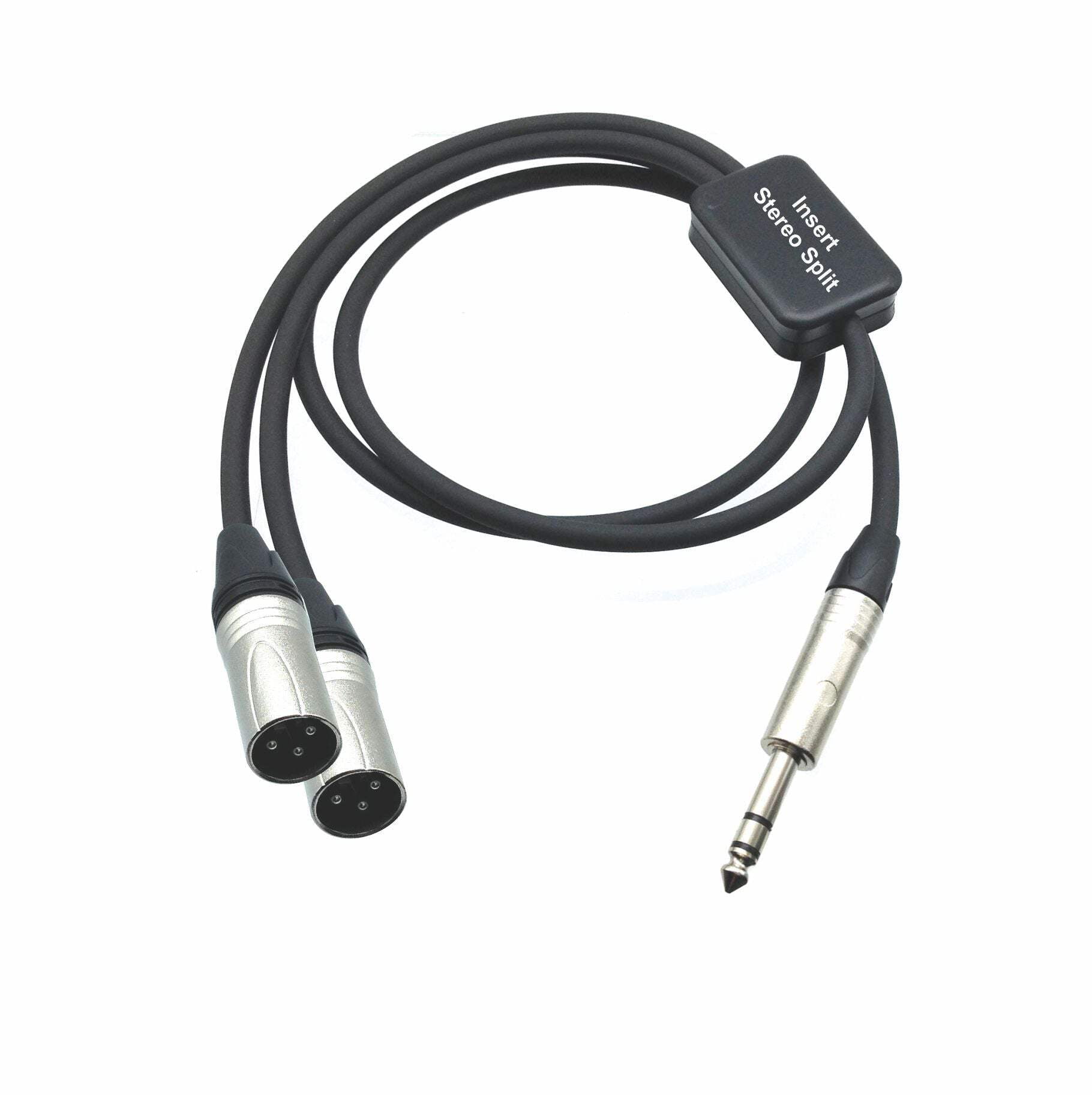 AMERICAN RECORDER PRO Series TRS to XLR Male Insert  Stereo Split Cable