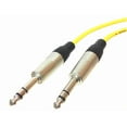 thumbnail image 1 of AMERICAN RECORDER QUAD Microphone Cable with 1/4" TRS Male to 1/4" TRS Male Connectors, 1 of 8