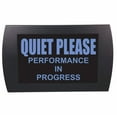 thumbnail image 1 of AMERICAN RECORDER - "QUIET PLEASE Performance in Progress" LED Lighted Sign, 1 of 5
