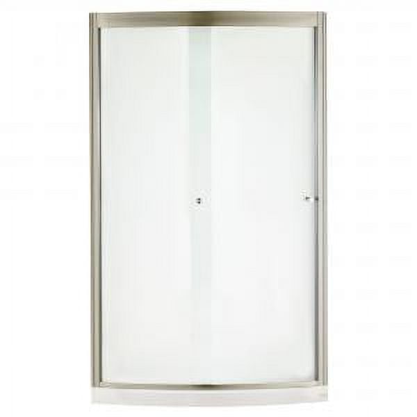 AMERICAN STANDARD AM00548400.295 "OVATION" CURVED SLIDING SHOWER DOOR