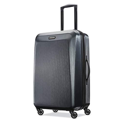 AMERICAN TOURISTER MOONLIGHT HARDSIDE EXPANDABLE CHECKED-MEDIUM 24"-ANTHRACITE