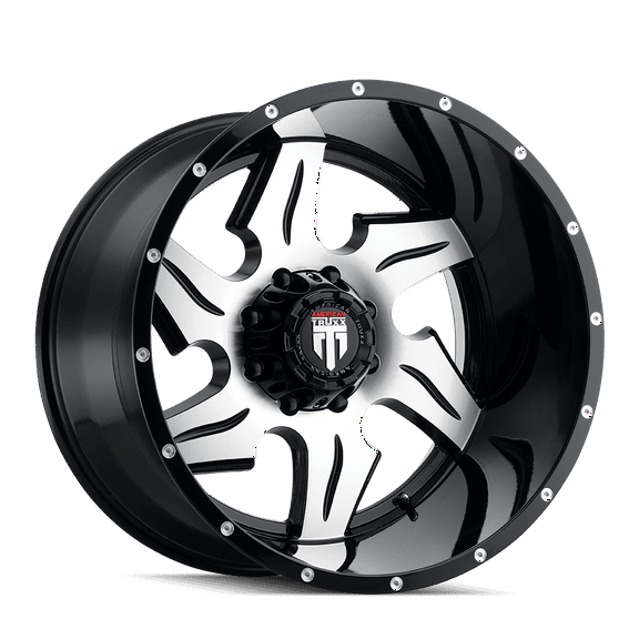 AMERICAN TRUXX NINJA-AT163 22X14 6X135 -76ET 87.1CB BLACK/MACHINED