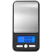 AMERICAN WEIGH SCALES Digital Pocket Weight Scale, Stainless Steel, Black 150g