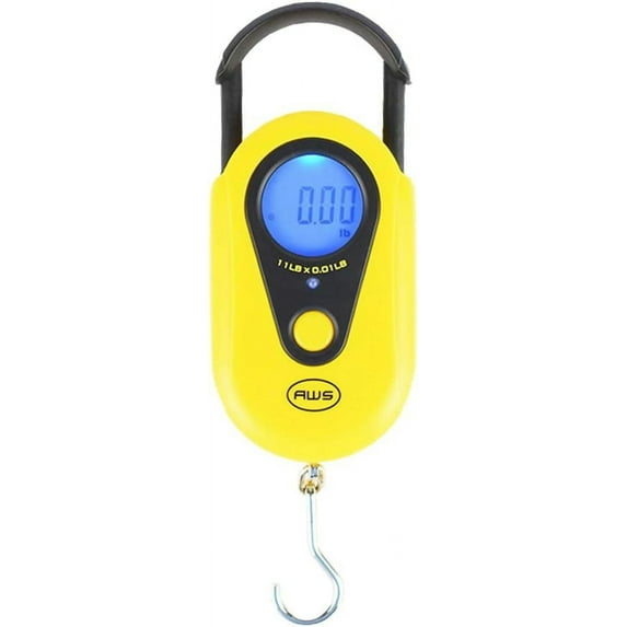 AMERICAN WEIGH SCALES Industrial Digital Hanging Scale with LCD Screen, 11lb