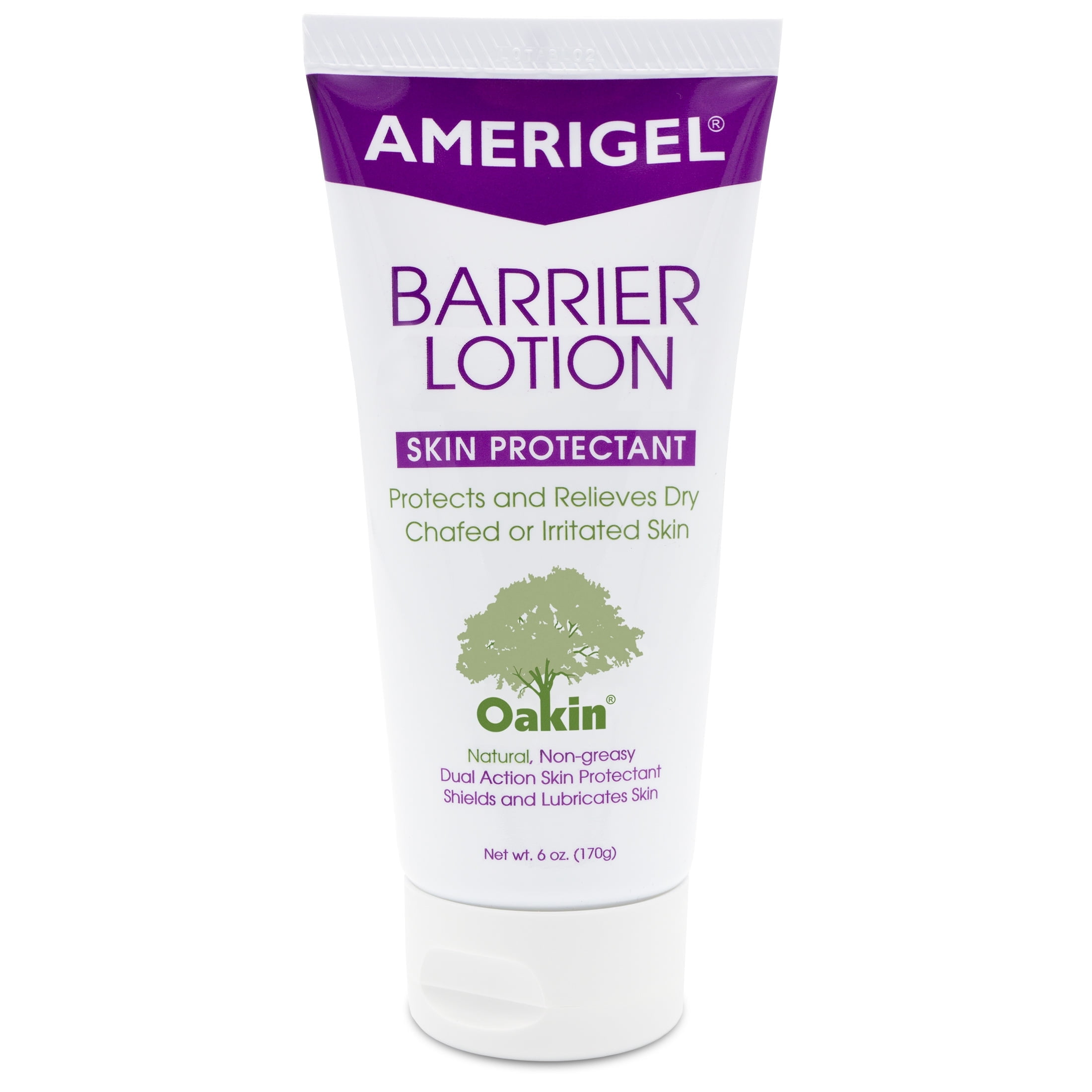 AMERIGEL Barrier Lotion (6 oz. Tube) Invisible Skin Protectant All
