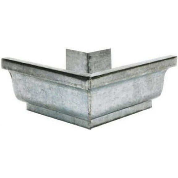AMERIMAX HOME PRODUCTS 15202 4-Inch Mill Finish Galvanized Outside Mitre