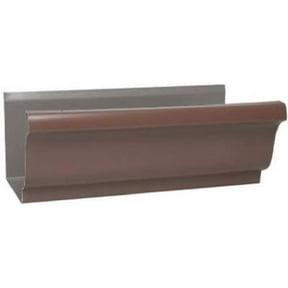 Amerimax Home Products Gutter Steel - Durable - 4" Brown