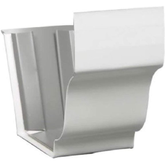 AMERIMAX HOME PRODUCTS 19209 4-Inch Galvanized Slip Joint, White
