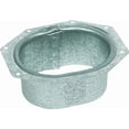 thumbnail image 1 of Amerimax Home Products Galvanized K Style Downspout Outlet 29051 - 2 In. x 3 In., 1 of 1