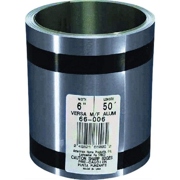 Amerimax Home Products Versa Flashing - Aluminum Flashing Roll - 24 In. x 50 Ft. Residential Use, Standard Application