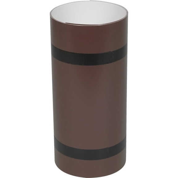 Amerimax Home Products Aluminum Trim Coil - Painted White/Brown - 10" x 10'