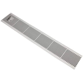 Amerimax Home Products Snap-In Gutter Guard - Durable Plastic - 3' White