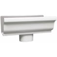 thumbnail image 1 of AMERIMAX HOME PRODUCTS End Piece With Drop, For 5-In. Gutter, White Aluminum, 5-In. 27010, 1 of 2