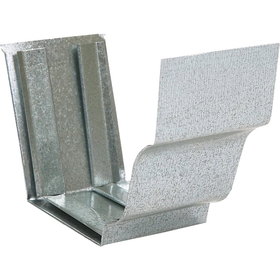 AMERIMAX Home Products 15209 4-Inch Mill Finish Galvanized Slip Joint