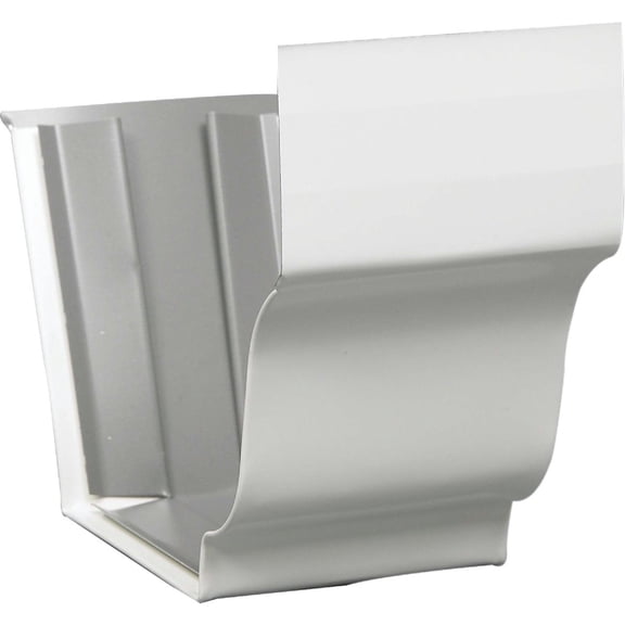 AMERIMAX Home Products 19209 4-Inch Galvanized Slip Joint, White