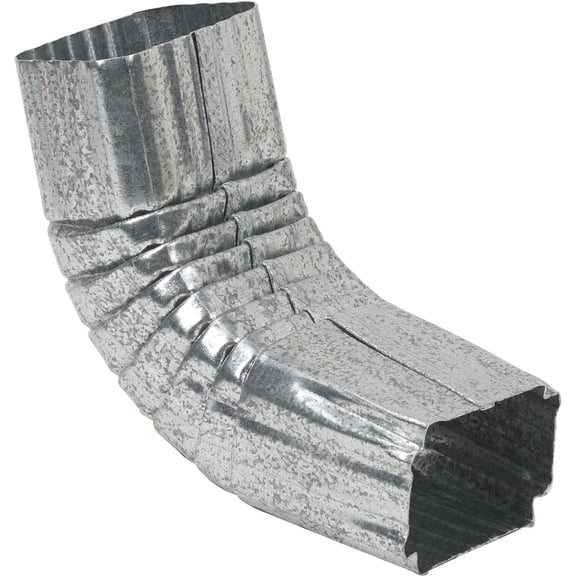 AMERIMAX Home Products 29264-WEST 2x3 Mill Finish Galvanized A Elbow