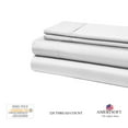 thumbnail image 1 of AMERISOFT 320 Thread Count 60% Supima Cotton / 40% Tencel Sheet Set Queen White, 1 of 1