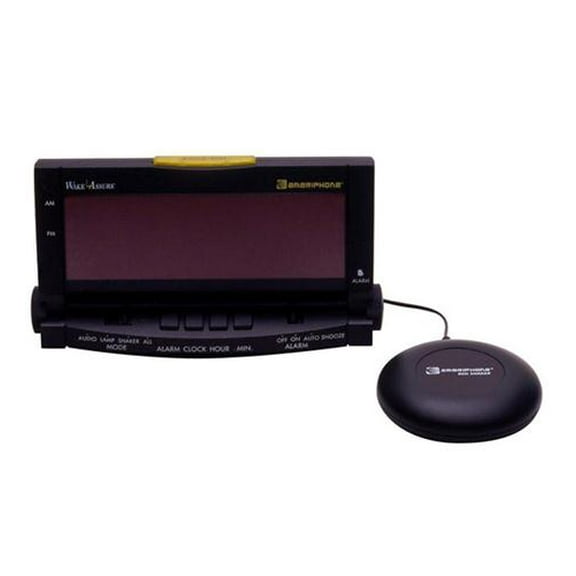 AMERPHONE ALARM CLOCK BED SHAKE LAMP FLASHER