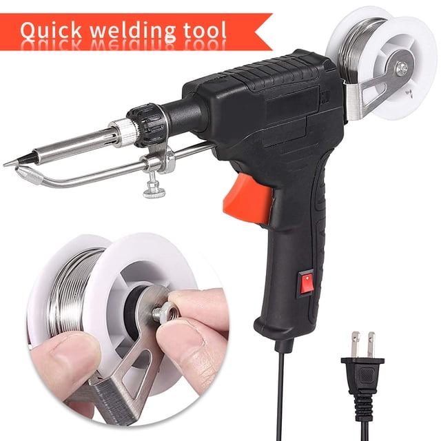 5-in-1 Soldering Iron Gun Welding Kit With Automatic Feed - Handheld Repair Tool For DIY