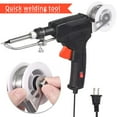 thumbnail image 1 of AMERTEER 110V 60W Electric Soldering Gun Automatic Hand-held Solder Iron Kit Welding Tool -Temperature Gun Solder Tool for Circuit Board, Home DIY, Electronic Repair(Black), 1 of 8