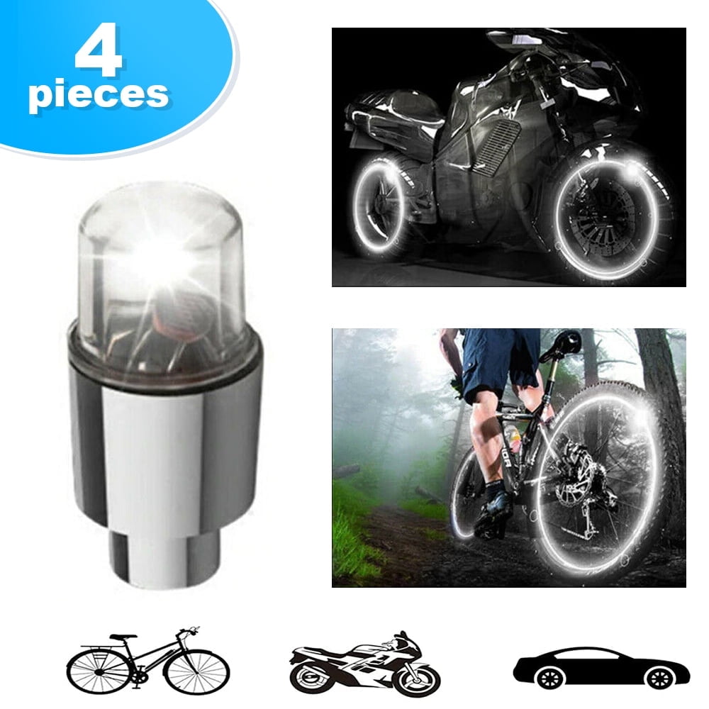 AMERTEER 4 Pack Waterproof Led Tire Lights,LED Car Wheel Lights-Bike ...