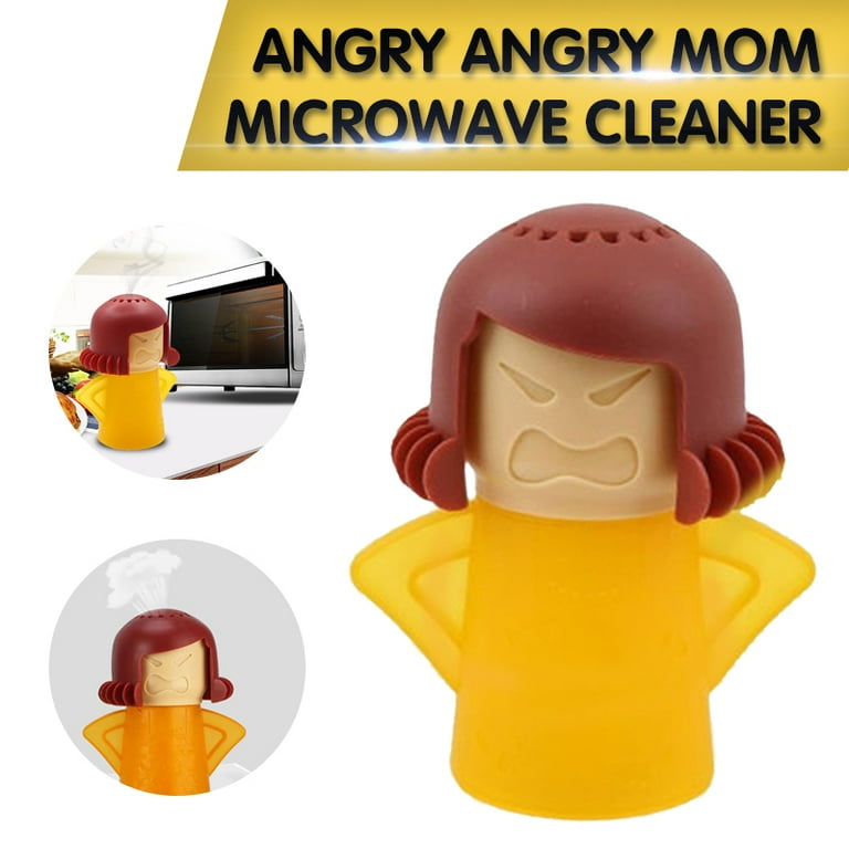 Angry Mama Microwave Cleaner - High-Temperature Steamer Cleaning