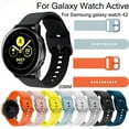 thumbnail image 1 of AMERTEER Bands for Samsung Galaxy Watch 3 41mm Band/Galaxy Active 2 Band 40mm 44mm / Active 40mm Watch Bands/Galaxy Watch 42mm Bands Women Silicone Skin Friendly Wristbands, 1 of 8