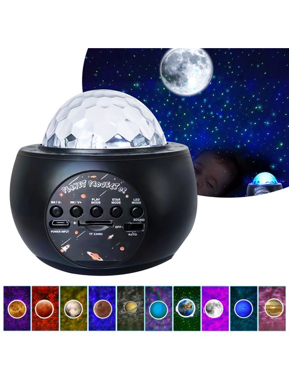 Galaxy Projector 32 Color Modes Dynamic Night Lights, Soft White