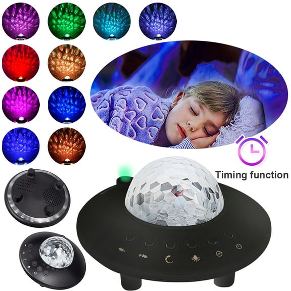 AMERTEER Galaxy Star Projector Night Sky Light with Music Speaker & Remote Control for Bedroom/Party/Home Decor Ultra Quiet Starry Projector for Baby Children with Voice Control and Timer